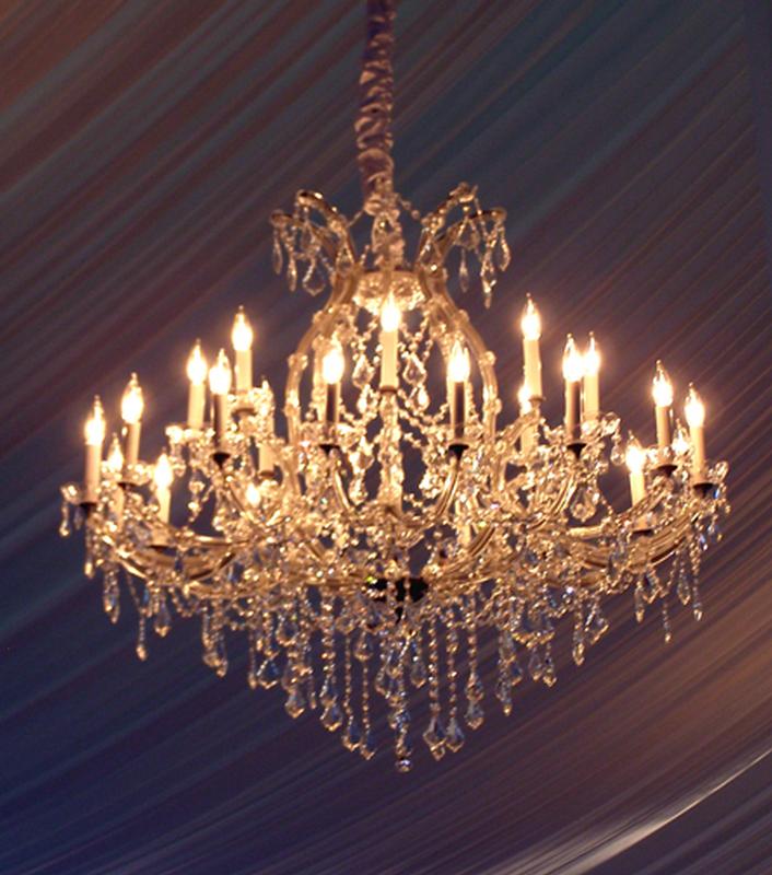 Events Chanderlier Lighting for Hire