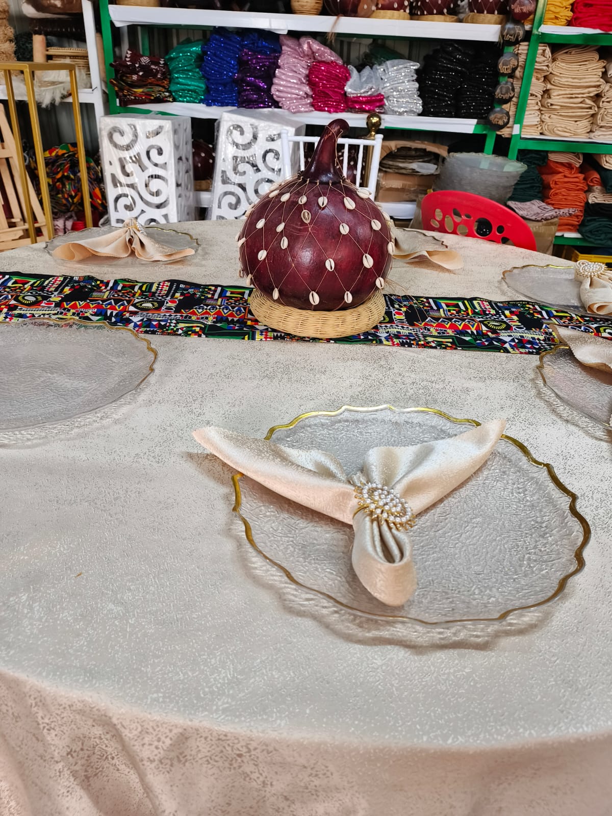 Traditional Centrepieces for Hire in Kenya | Janeson Events Equipment Rental